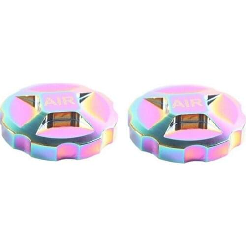 2Pcs Aluminum Alloy Bicycle Front Fork Gas Cover Mountain Bike Protector Shoulder Cap