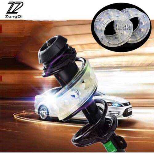 ZD 2PCS Car Styling Protection Spring Bumper Shock Absorber For Ford Focus 2 3 1 Fiesta Mondeo Ranger Kuga Seat Leon Ibiza Lexus