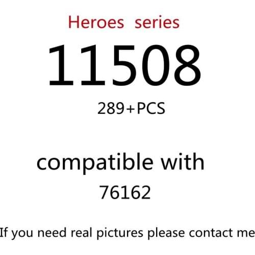 289pcs 11508 Building Block Toy Creative Series 76162 Assembled Building Block Childrens Toy Gifts