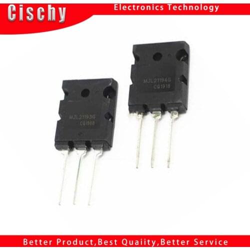 5pcs/lot MJL21194G MJL21193G MJL21193 MJL21194 21194 21193 TO-264 16A250V
