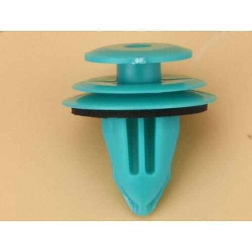 50Pcs Auto fastener Vehicle Car Bumper Clips Retainer Fastener Rivet Door Panel Fender Liner For BMW Honda