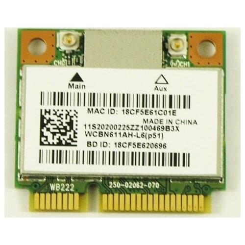 Wireless Adapter Card for Atheros Wifi Wireless bluetooth Card AR5B22 for Lenovo y400 y500 y410p y510p