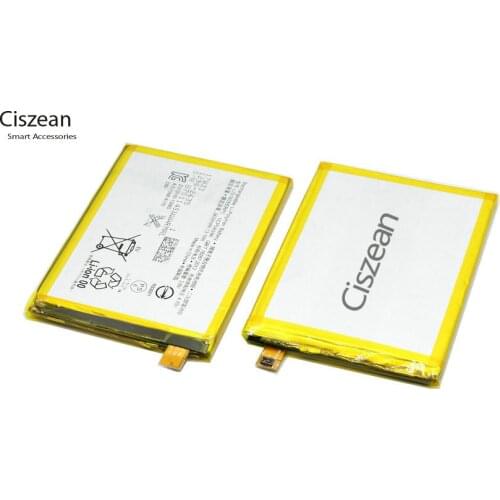 Ciszean 5pcs/lot 3430mAh / 13.1Wh LIS1605ERPC Replacement Battery For Z5P Dual Z 5 Plus E6883 E6853 Z5 Premium Batteries