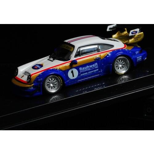 CM Model 1:64 RWB964 Rothmans Limited Edition Wide-body Modified Simulation Model Car