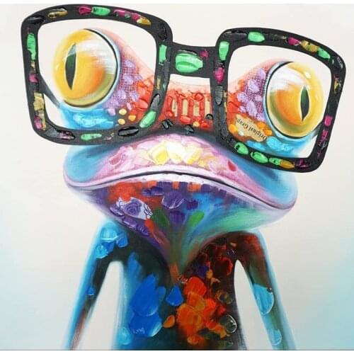 JMINE Div 5D colorful Frog Full Diamond Painting cross stitch kits art High Quality Animal 3D paint by diamonds