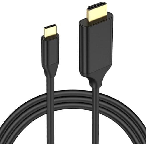 USB C To HDMI Cable Compatible Adapter Home 4K @30Hz USB Type-C To HDMI Cables For Macbook TV