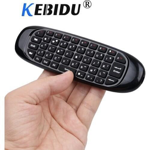 Kebidu 2.4G Air Mouse Rechargeable Wireless Remote Control Keyboard For Android TV Box Computer