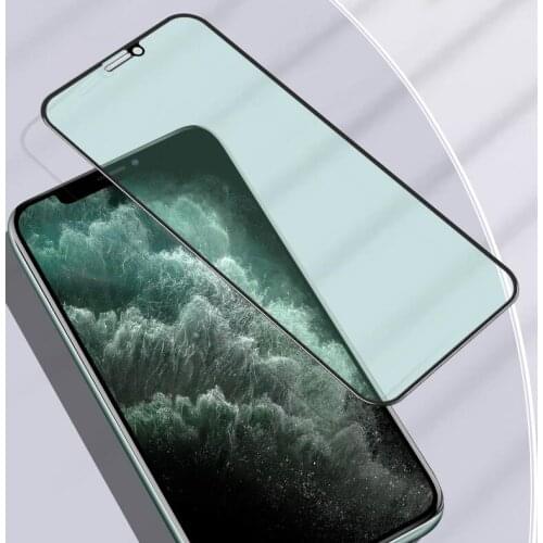 6D Green Light Ceramic Tempered Glass For iPhone 12 Mini Pro Max Screen Protector For iPhone 12 Pro Max Glass Film