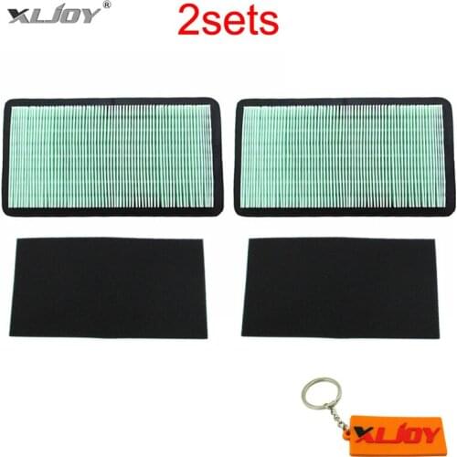 2x Air Filter Set For Honda GXV530 GCV530 GXV520U GXV530U GX440IU 17211-Z0A-013 17218-Z0A-810 17218-Z0A-000 EU7000iSN Generators
