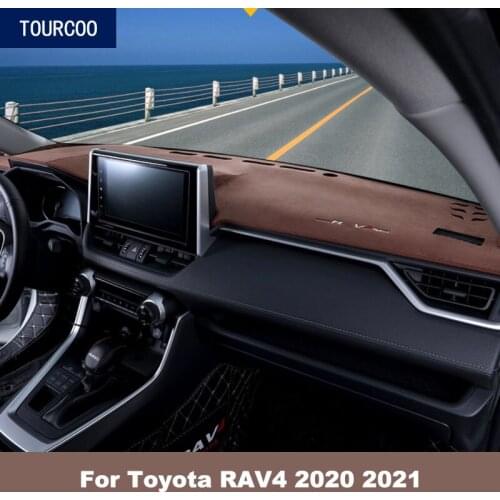 Car Interior Dashboard Sun Protection Pad Light-proof Pad for Toyota RAV4 2020 2021 Car Modification Accessories