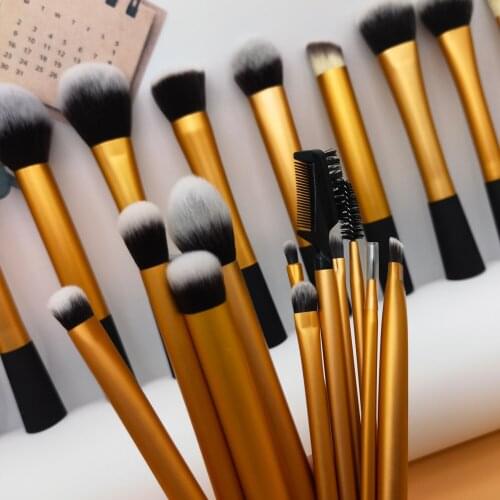 22pcs Super Soft Dense Make Up Brush Amazing Complete Kit for Makeup
