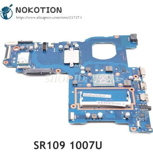 NOKOTION for samsung NP270E5E NP-270E5E NP270E5G Laptop motherboard BA92-13616A BA92-13616B BA41-02308A SR109 Celeron 1007U CPU