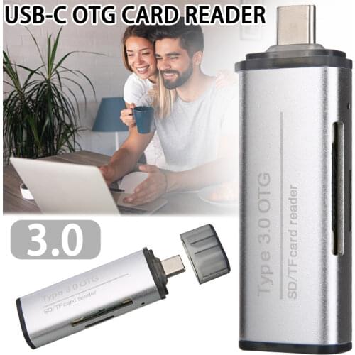 New Arrival SD TF Card Computer Phone Tablet Card Reader High Speed USB 3.0 Type-C OTG Card Readers Adapter
