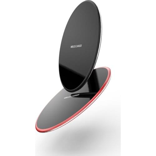 Original R-JUST Portable Wireless Charging Charger Pad for iPhone X 8 8 Plus Galaxy Note 8 S9 S8 S8 Plus S7 Edge