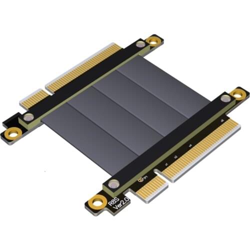 PCIE 3.0 X8 To X8 Cable Male To Male Female To Female Adapter Extension Converter High Speed 8x RX to TX Signal Exchange Cable