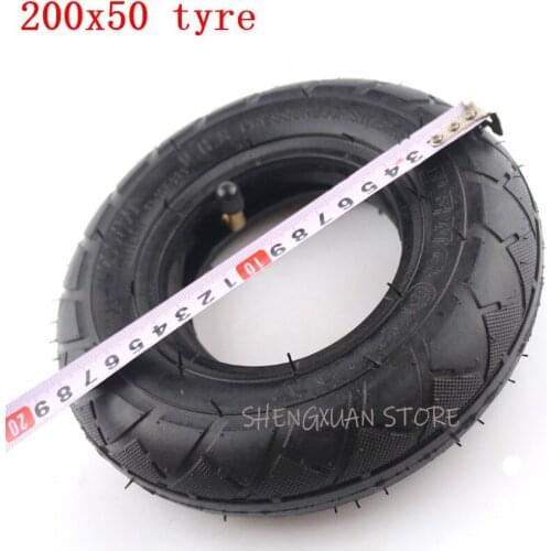 8" X 2") 200X50 (8 inch) Tire fIT for electric Gas Scooter & Electric Scooter(inner tube included) wheelchair wheel