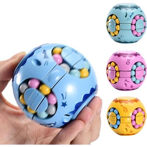 Rotating Magic Bean Fingertip Toy Creative Stress Relief Childrens Educational Toys For Kids