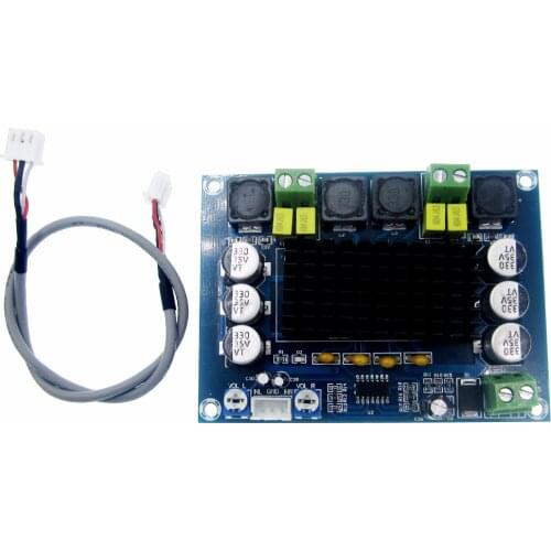 XH-M543 XH-M542 TPA3116D2 Dual-channel Stereo High Power Digital Audio Power Amplifier Board 2*120W