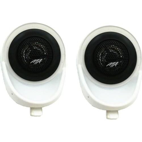 I KEY BUY 1 Pair Car Speaker Gasket For A-Column Modified 2 Inch 2.5inch Tweeter Bracket A Pillar Included Tweeter
