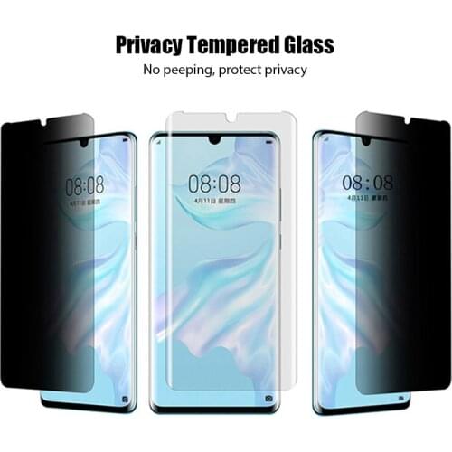 Privacy Protective Glass on Honor 30 30i 30S Anti Spy Screen Protector for Huawei Honor 20 Pro 10 Lite 8 9 Light 10i 20i 20S 20e