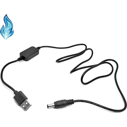 10Sets USB DC 5V Drive Cable Adapter for Camera DC Coupler PW20 AC-PW20 FW50 Canon DR-E6 (ACK-E6) LPE6 DR-E18 (ACK-E18) DR-400