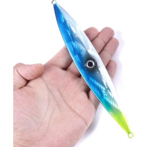19.5CM-250G Metal Fishing Spoon Lure Hard Bait Artificial Fishing Tackle Metal Jigging lures Sea Fishing