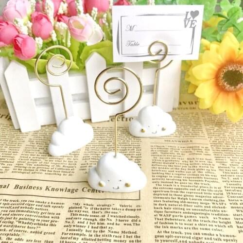 200PCS Wedding Table Decoration Supplies Hot Air Balloon Place Card Holder Photo Holders Baby Shower Favors