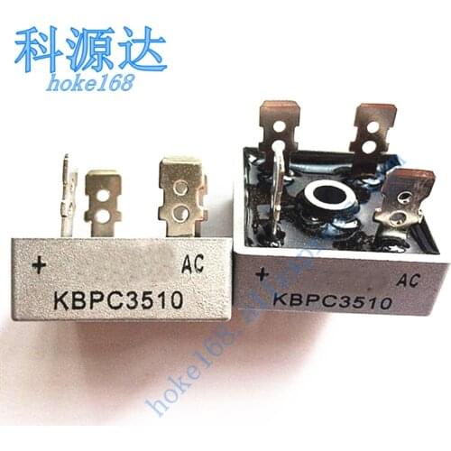 5pcs/lot KBPC3510 KBPC5010 Rectifier Bridge 4-Pin In Stock