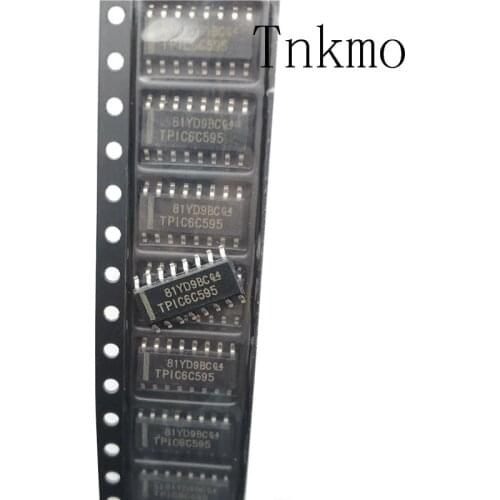 50PCS TPIC6C595DR SOP-16 TPIC6C595DRG4 SOP16 TPIC6C595 SOP 8-Displacement Bit Register new and original