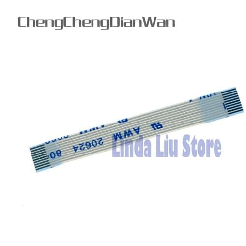 ChengChengDianWan 120pcs/lot for ps4 Controller Touchpad 10 PIN Flachbandkabel 10pin Ribbon Flex Cable to link the motherboard