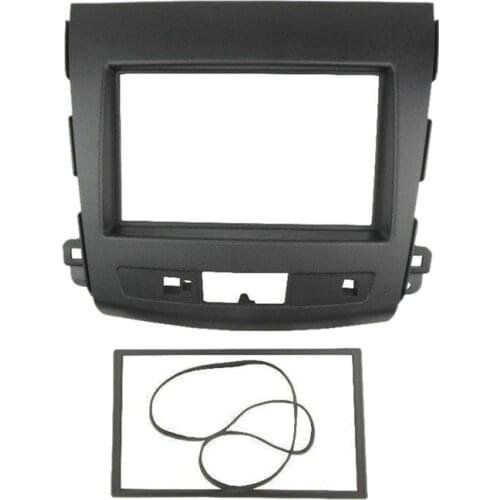 For Mitsubishi Citroen C-Crosse Car 2Din Audio Panel Modification Panel DVD Navigation Panel Frame Car Fascias Stereo Radio Pane