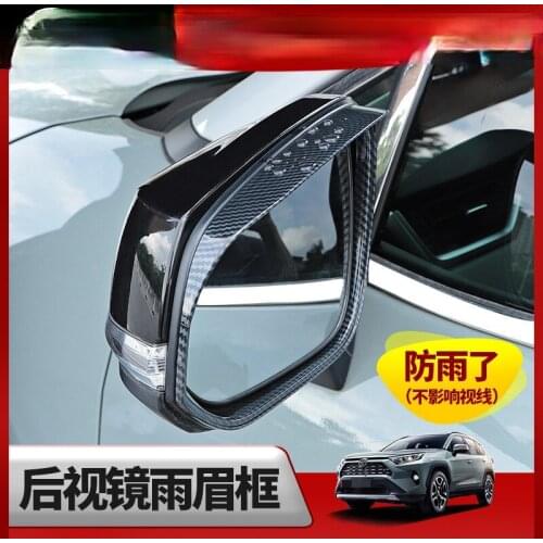 For Toyota RAV4 Rav 4 xa50 2019 2020 rearview mirror rain eyebrow rearview mirror rain shield rearview mirror rain shield
