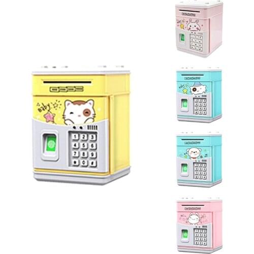 Electronic Piggy Bank Kids Coin Bank with Code, Electronic Money Banks Money Box for Kids,Kids Safe Bank