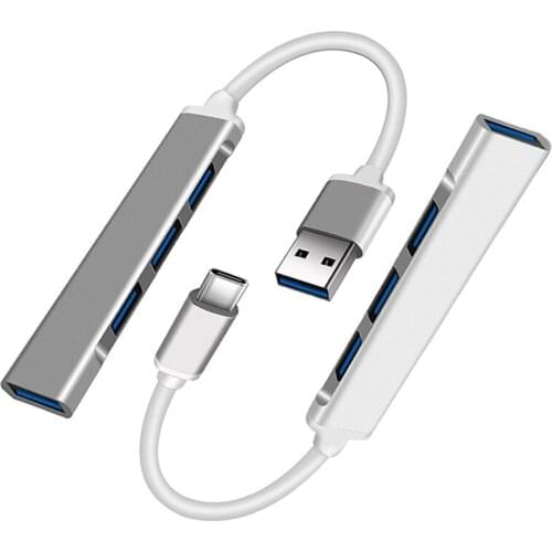USB C HUB 3.0 Type C 3.1 4 Port Multi Splitter Adapter OTG For Lenovo Xiaomi Macbook Pro 13 15 Air Pro PC Computer Accessories#6