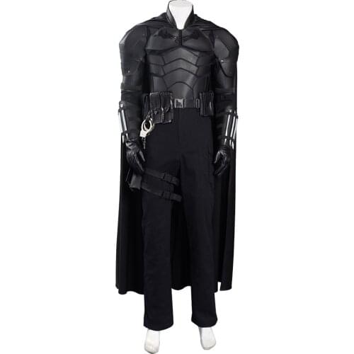 Bruce Wayne Cosplay Costume Pants Cloak Outfits Halloween Carnival Suit