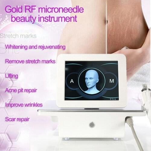 Skin lifting anti-wrinkle acne scar removal Stretch marks removal fractional rf machine microneedle microneedling beauty machine