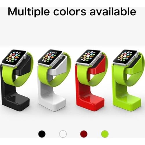 Fashion Design Luxury Desktop Stand Holder Charger Cord Hold Stand Holder for Apple Watch 6 5 3 2 1 Holder for IWatch Series 4