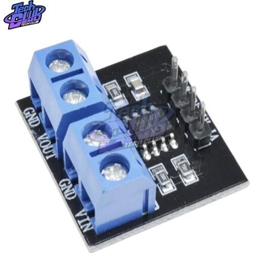 MAX471 Voltage Current Sensor Module for Arduino AVR Tester Board 5V DC 3-25V 0-3A Electronic Resistive Voltage Divider