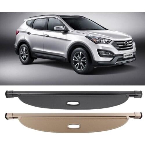 High Qualit Car Rear Trunk Cargo Cover Security Shield Screen shade Fits For HYUNDAI Santa Fe ix45 2013 2014 2015 2016