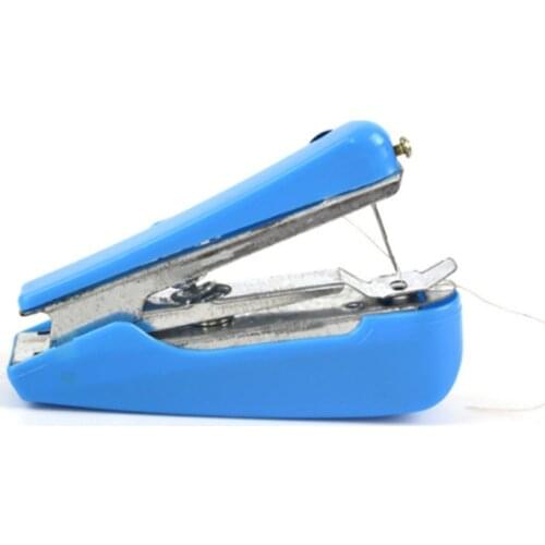 Handheld Sewing Machine Mini Cordless Portable Electric Sewing Machine Fast Sewing Tool for Fabric, Clothing, Family Travel Use