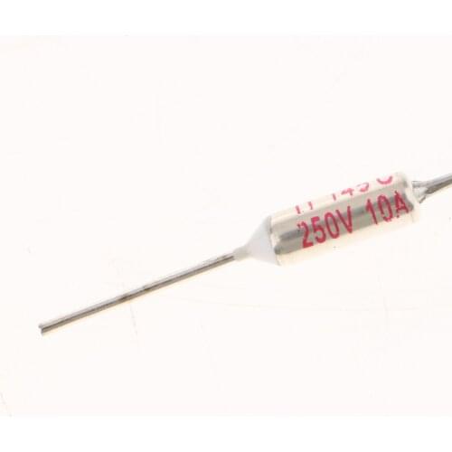 10x Thermal Cutoffs Fuse 145℃ TF 10A 250V Replacement Part New