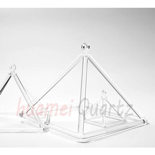 Clear quartz pyramid 4inch and 10 inches quartz clear crystal pyramid for healing