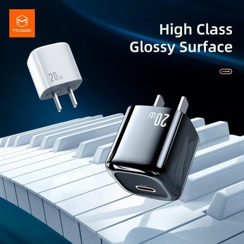 MCDODOPD 20W Fast Charger CN Type-C Charger for iPhone Quick Charging Travel Wall Charger for Tablet for Huawei with Data Cable