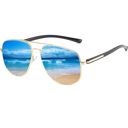 Men sunglasses husband UV400 mens glasses polarized gafas de sol UV400 vingtage oculos masculino 2021 brand design nice gift