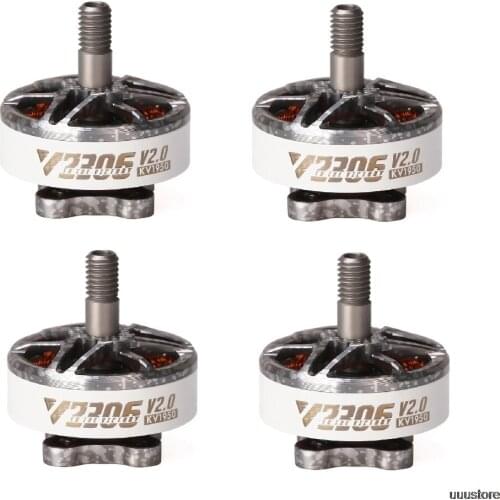 T-Motor Velox V2306 V2 2306 1950KV 5-6S / 2400KV 4S Brushless Motor for Freestyle RC Drone FPV Racing drone DIY PARTS ACCESSORY