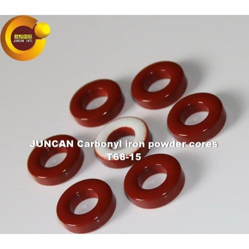 T68-15 soft magnetic cores,Carbonyl iron powder cores, high frequency radio frequency magnetic core