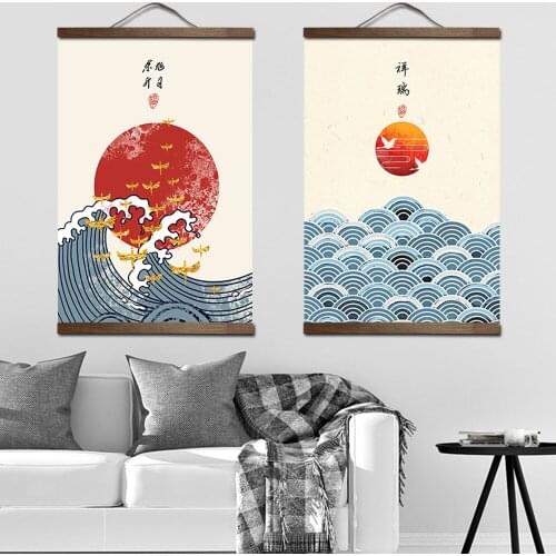 Vintage Chinese Classical Style Wall Art Canvas Painting Nordic Posters And Prints Wall Pictures For Living Room Decoration