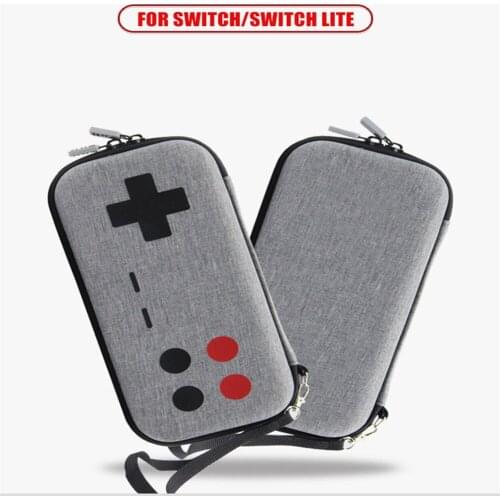 Storage Bag Protective Case for Nintend Switch/Switch Lite Game Console Large Capacity Game Cards Cable Zipper Handbag