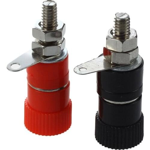 10 Pcs 3.8mm Thread 4mm Banana Plug Socket Binding Post Replacement