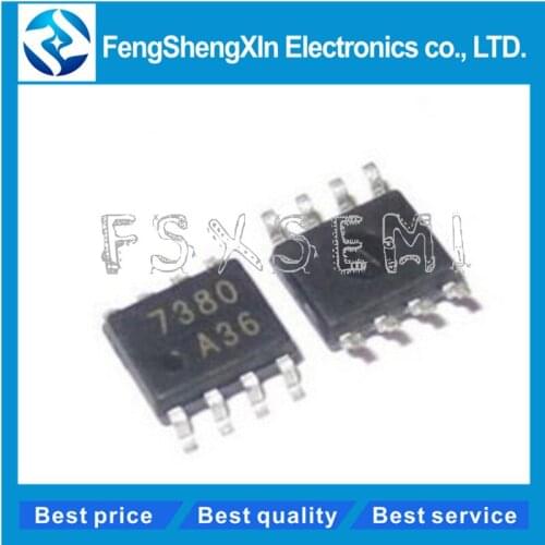 10pcs/lot FAN7380MX FAN7380 FAN7380M 7380 SOP-8 Bridge drive chip